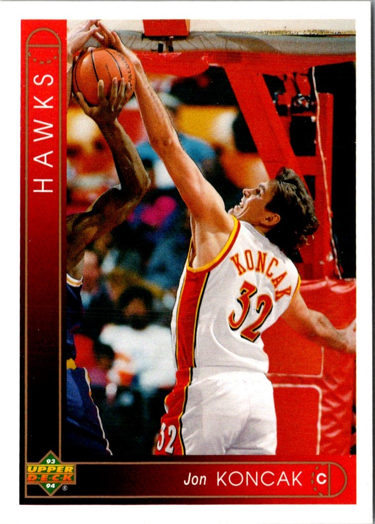 1993 Upper Deck Jon Koncak