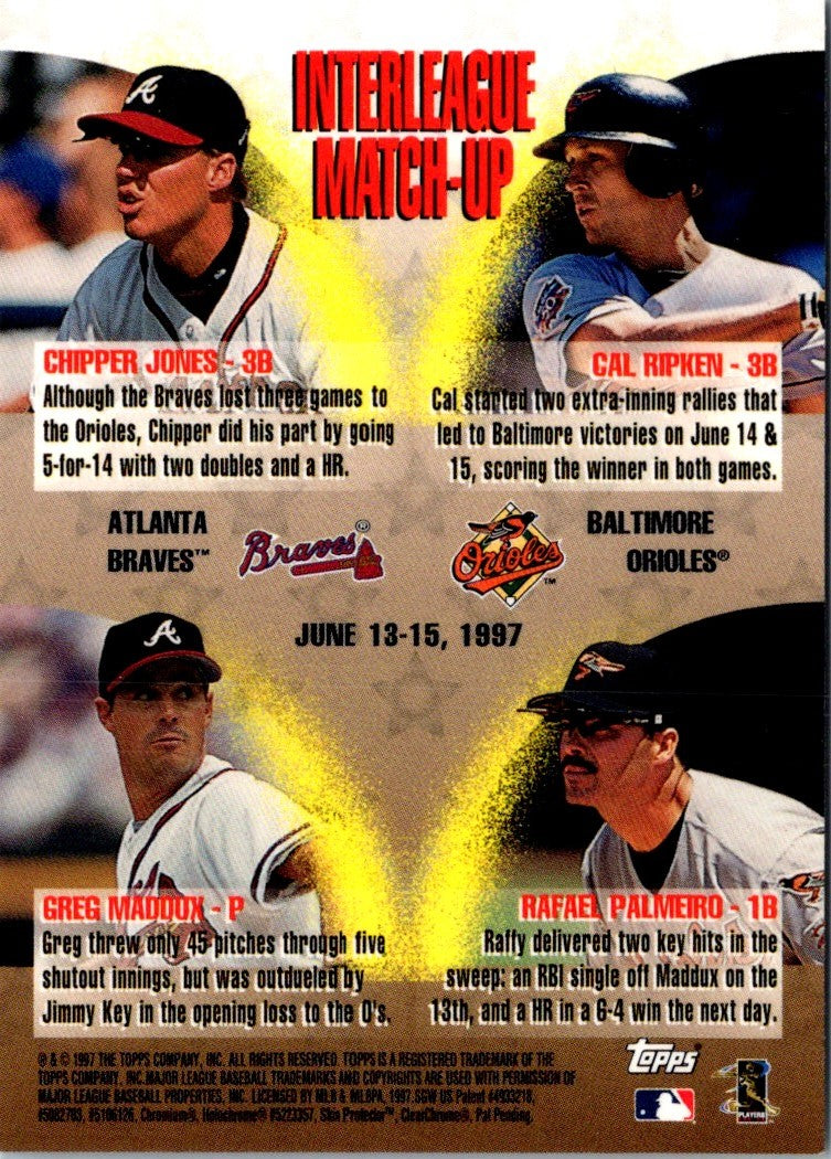 1997 Topps Greg Maddux