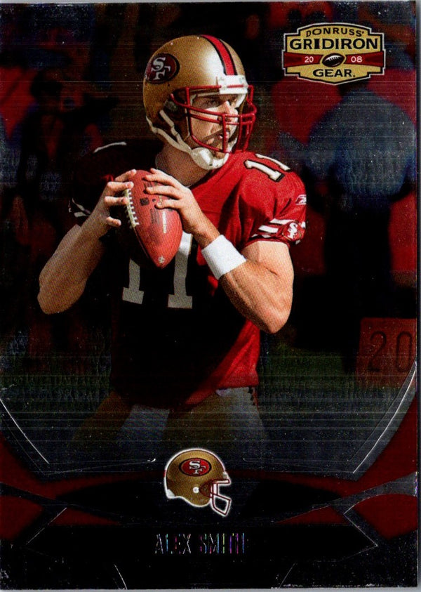 2008 Donruss Gridiron Gear Alex Smith QB #83