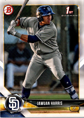 2018 Bowman Draft Jawuan Harris #BD-85