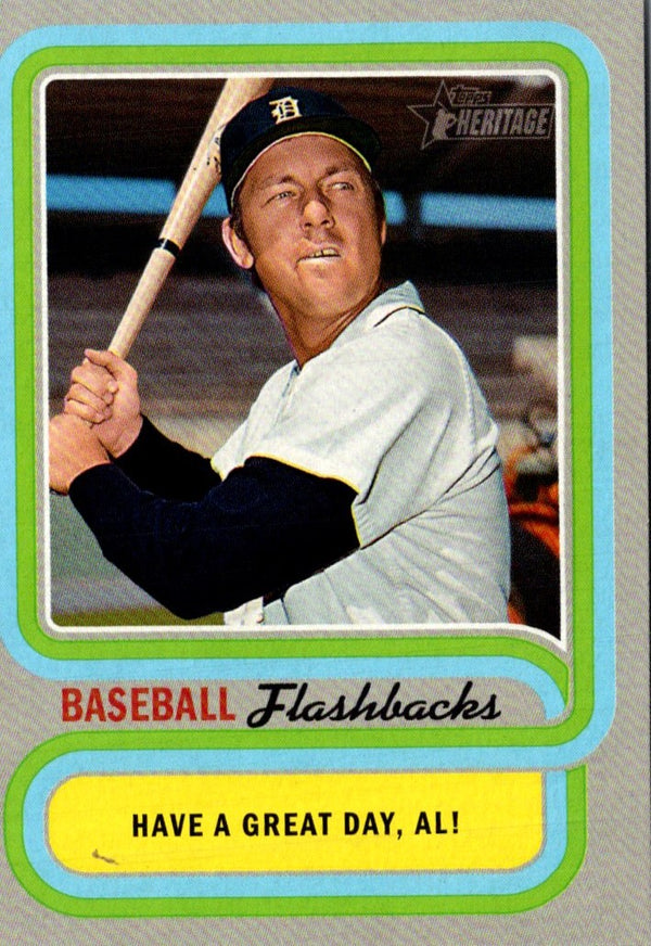 2019 Topps Heritage Baseball Flashbacks Al Kaline #BF-AK