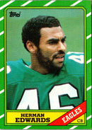 1986 Topps Herman Edwards