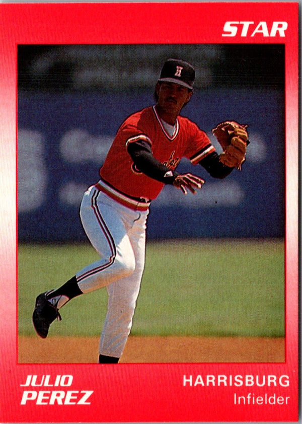 1990 Star Harrisburg Senators Julio Perez #15