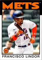2021 Topps Update 1986 Baseball 35th Anniversary Francisco Lindor #86B-37