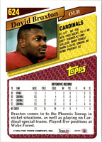 1993 Topps David Braxton #624