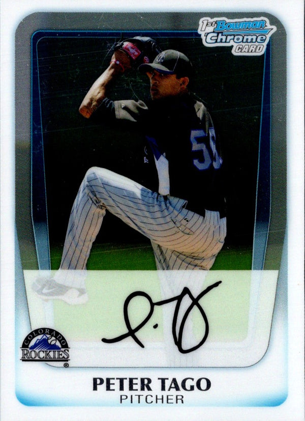 2011 Bowman Chrome Prospects Peter Tago #BCP215