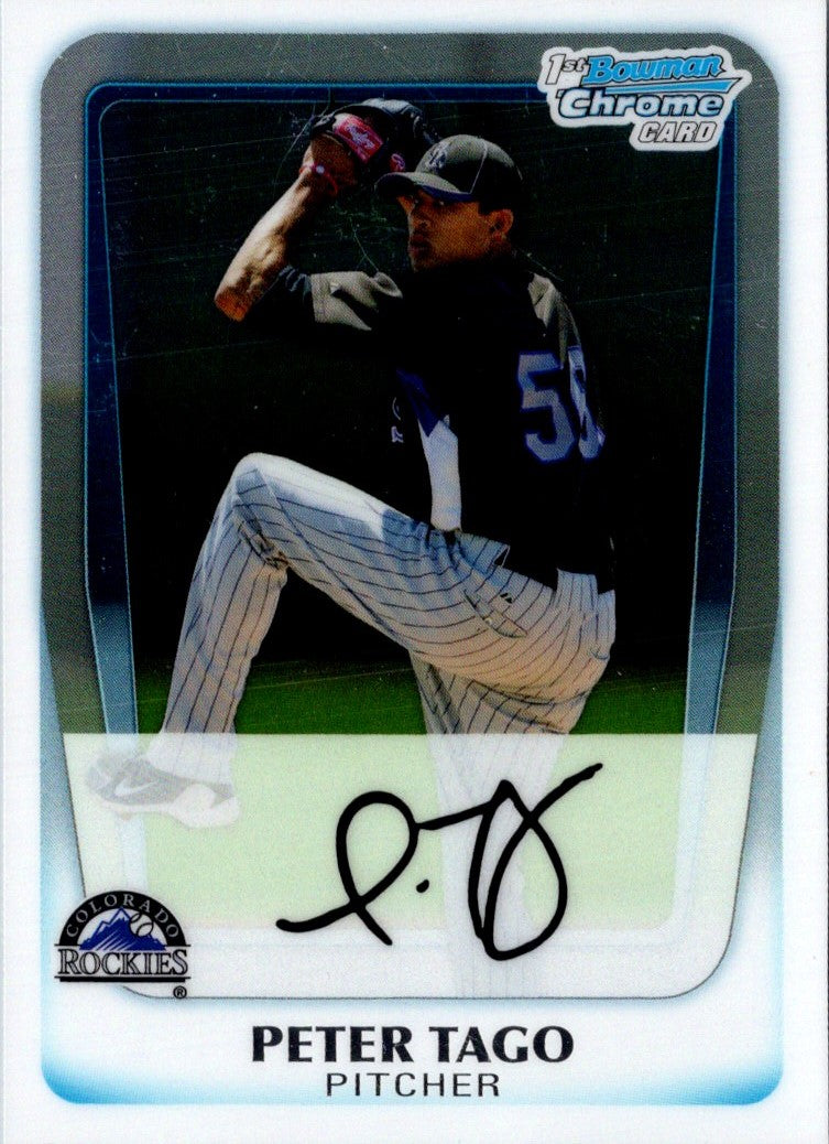 2011 Bowman Chrome Prospects Peter Tago