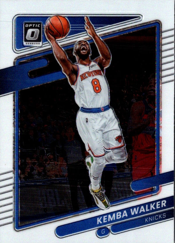 2021 Donruss Optic Blue Kemba Walker #47