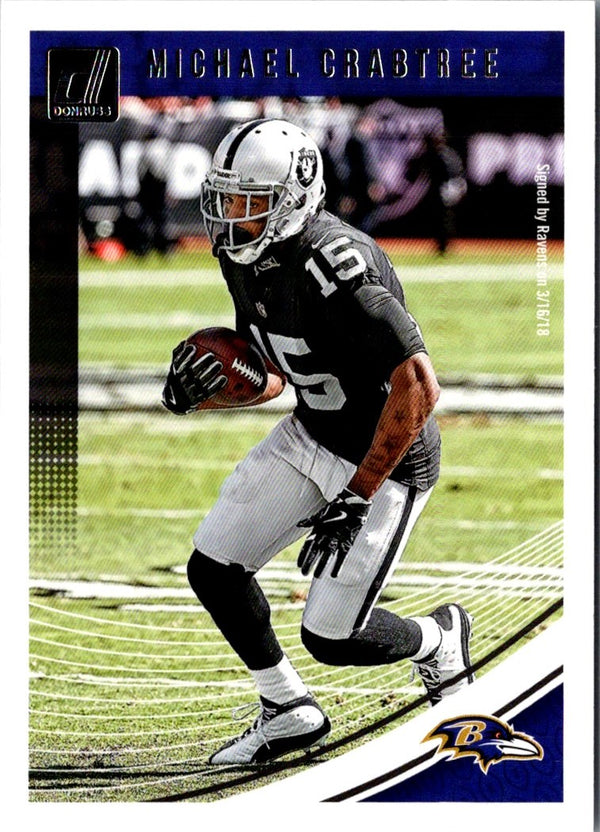 2018 Donruss Michael Crabtree #218