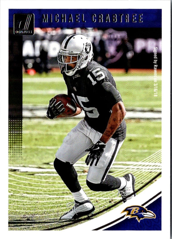 2018 Donruss Michael Crabtree #218