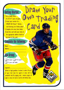 1998 UD Choice Draw Your Own Trading Card Wayne Gretzky