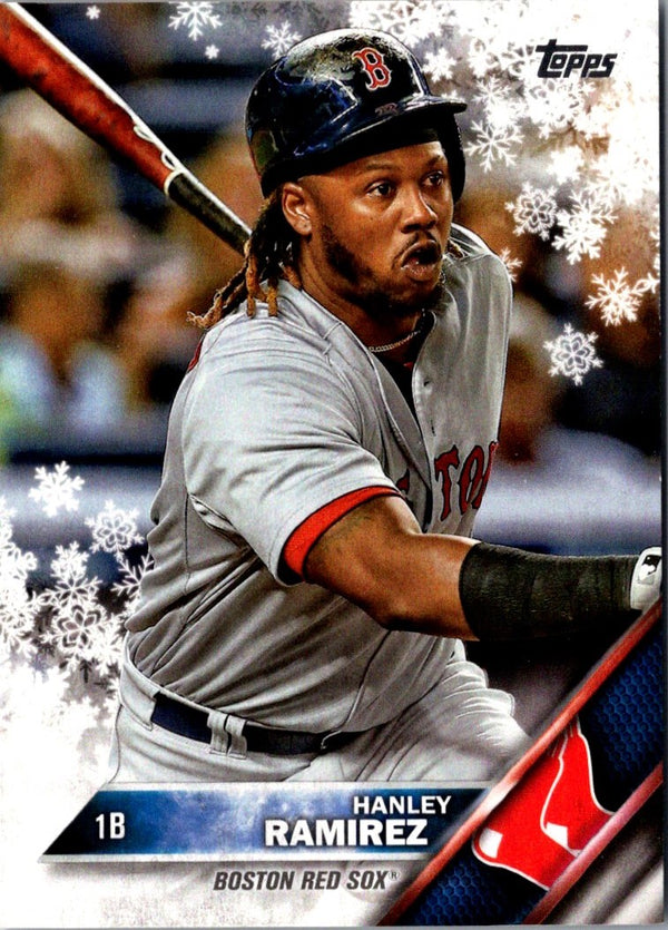 2016 Topps Holiday Baseball Hanley Ramirez #HMW106