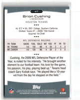 2009 Donruss Classics School Colors Brian Cushing #6