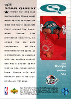 1997 Collector's Choice StarQuest Tshimanga Biakabutuka #SQ36