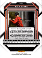 2023 Panini Prizm Blue Ice Nick Yorke #147