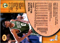 1999 Stadium Club Walter McCarty #98