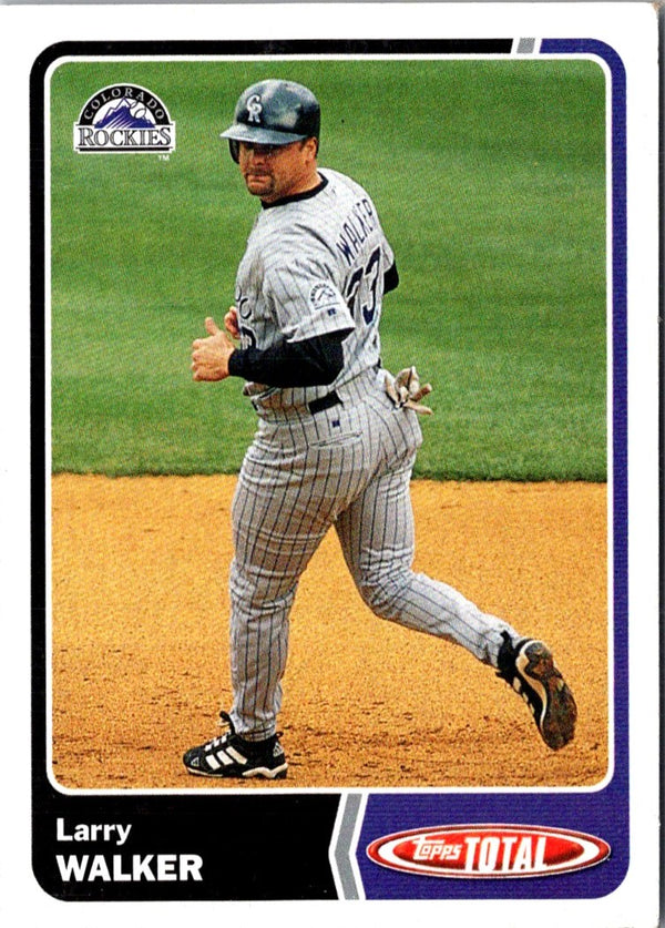 2003 Topps Total Larry Walker #770