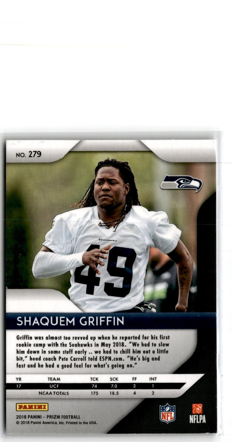 2018 Panini Prizm Shaquem Griffin