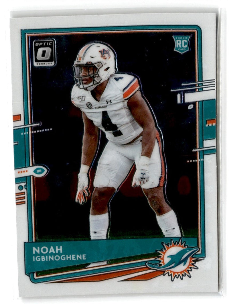 2020 Donruss Optic Blue Noah Igbinoghene