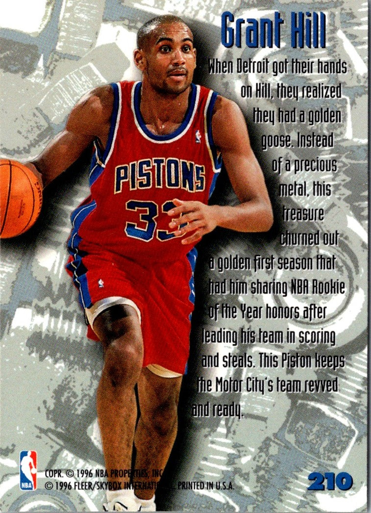 1996 Fleer European Grant Hill