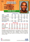 1993 Hoops Fifth Anniversary Gold Blue Edwards