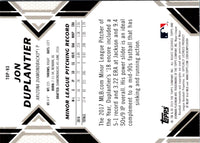 2019 Bowman Platinum Top Prospects Jon Duplantier #TOP-93