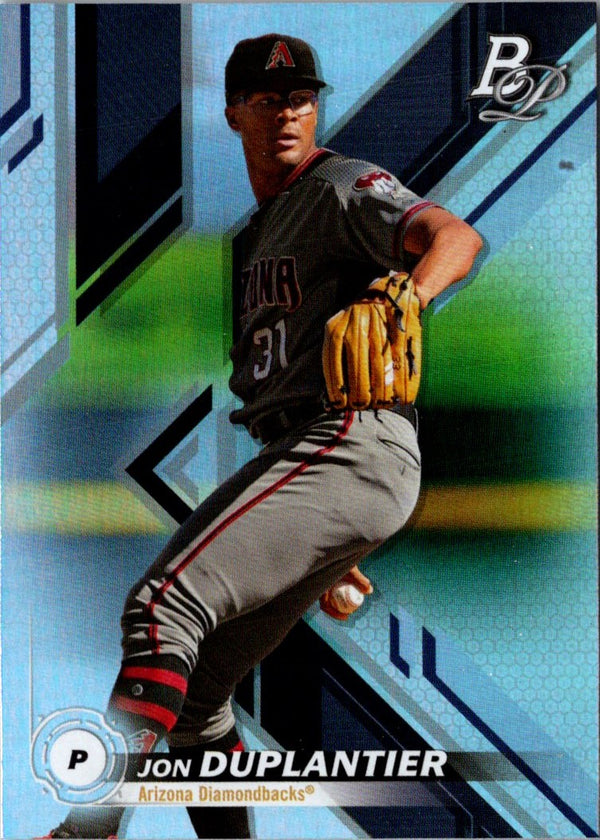 2019 Bowman Platinum Top Prospects Jon Duplantier #TOP-93