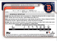 2024 Bowman Prospects Brooks Brannon #BP-95