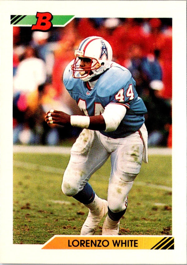 1992 Bowman Lorenzo White #396