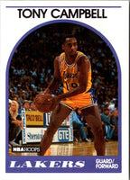 1989 Hoops Tony Campbell #19 Rookie