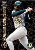 1996 Pacific Crown Collection Estrellas Latinas Geronimo Berroa #EL-4