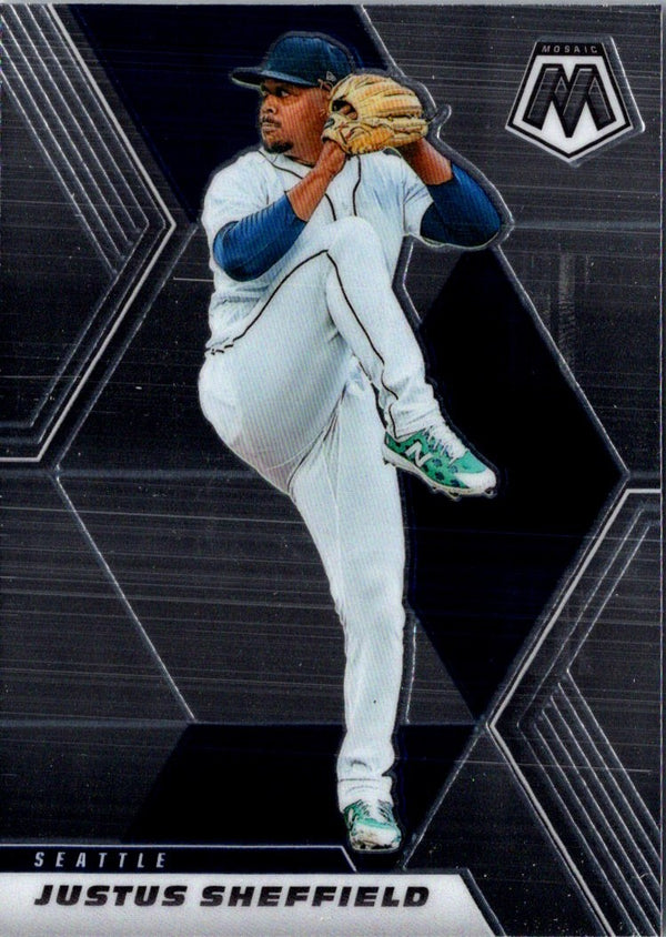 2021 Panini Mosaic Justus Sheffield #36