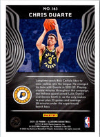 2021 Panini Obsidian Electric Etch Blue Flood Chris Duarte #163