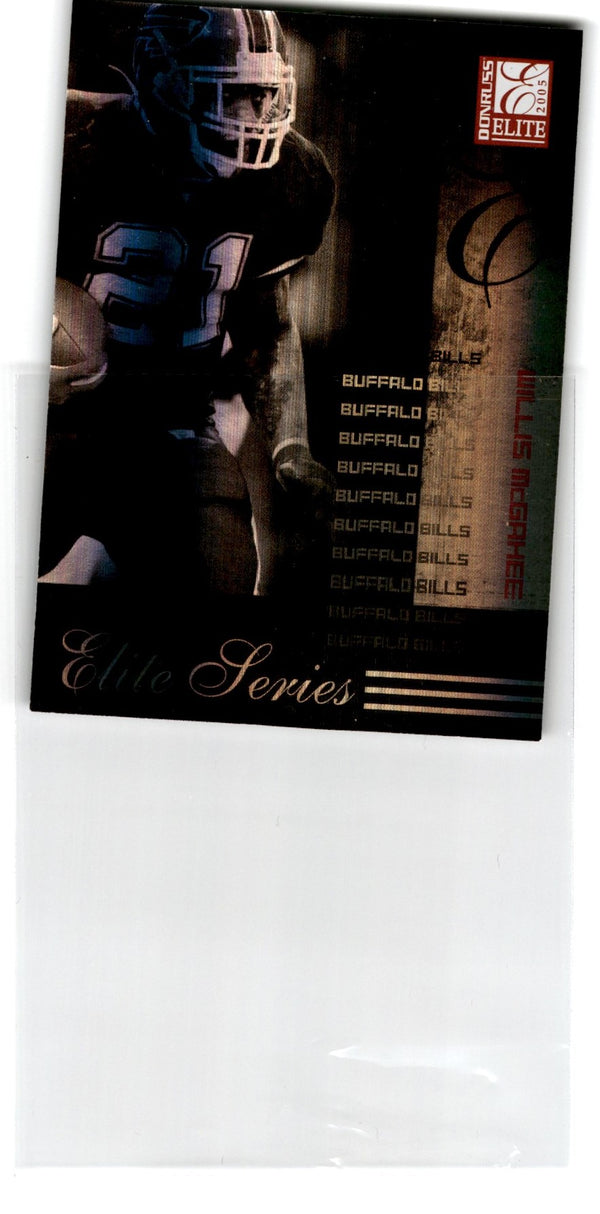 2005 Donruss Elite Series Willis McGahee #ES-25 0222/1000