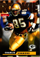 1995 SkyBox Impact Charlie Simmons #195 Rookie