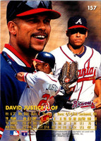 1996 Ultra David Justice #157