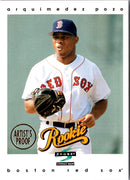 1997 Score Artist's Proofs White Border Arquimedez Pozo