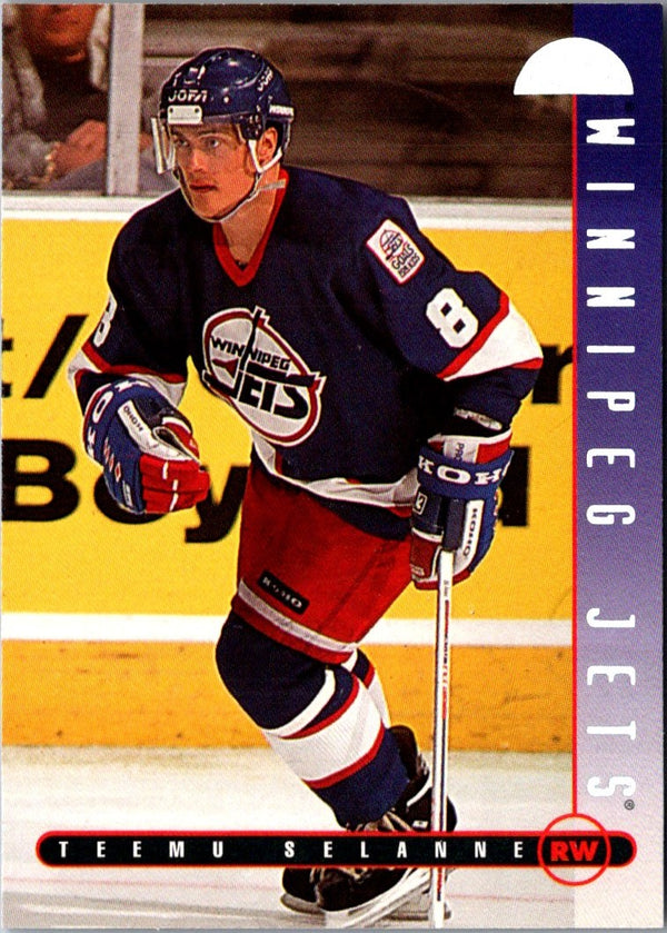 1995 Leaf Teemu Selanne #137