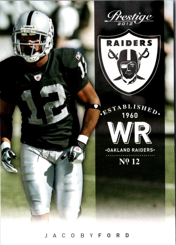 2012 Panini Prestige Jacoby Ford #140