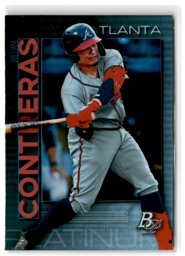 2020 Bowman Platinum Top Prospects William Contreras #TOP-2