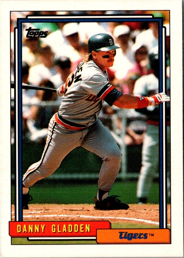 1992 Topps Traded Gold Danny Gladden #41T