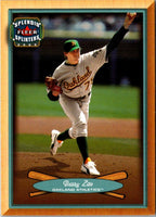 2003 Fleer Splendid Splinters Barry Zito #35