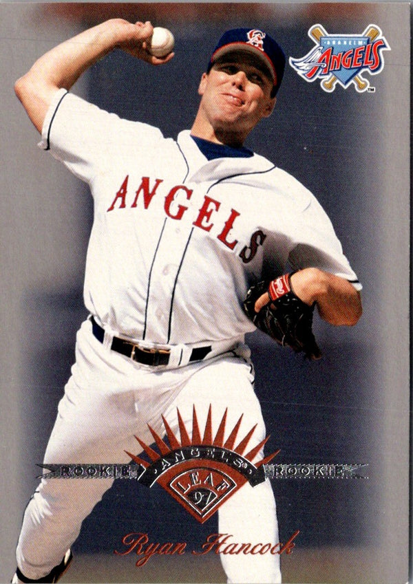 1997 Leaf Ryan Hancock #186