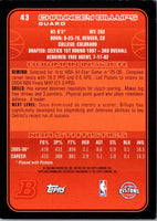 2006 Bowman Chauncey Billups #43