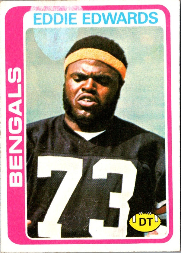 1978 Topps Eddie Edwards #374 Rookie