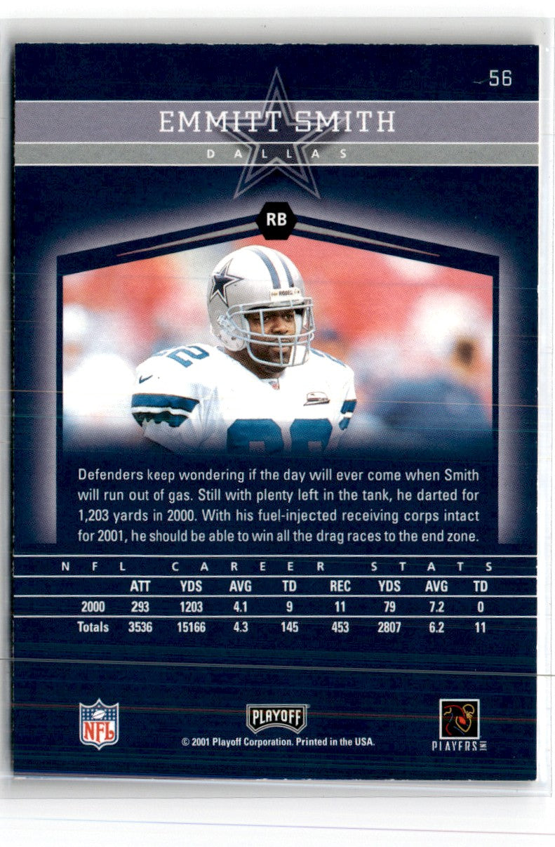 2001 Playoff Honors Emmitt Smith