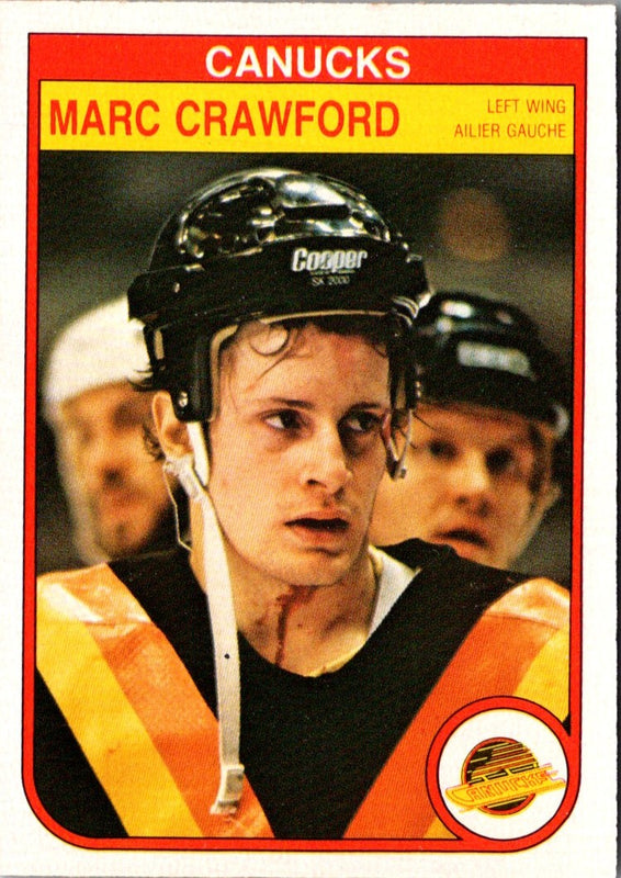 1982 O-Pee-Chee Marc Crawford #342 Rookie
