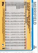 2019 Topps Chrome Whit Merrifield