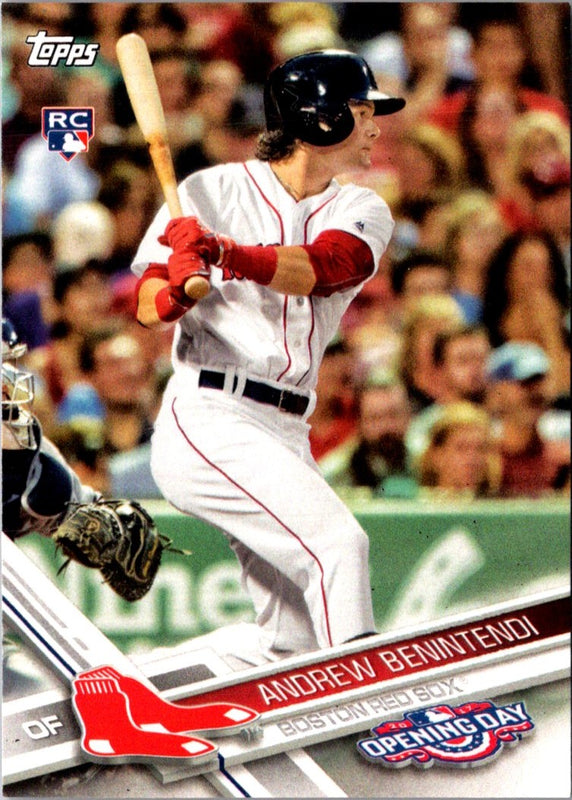 2017 Topps Opening Day Andrew Benintendi #58 Rookie