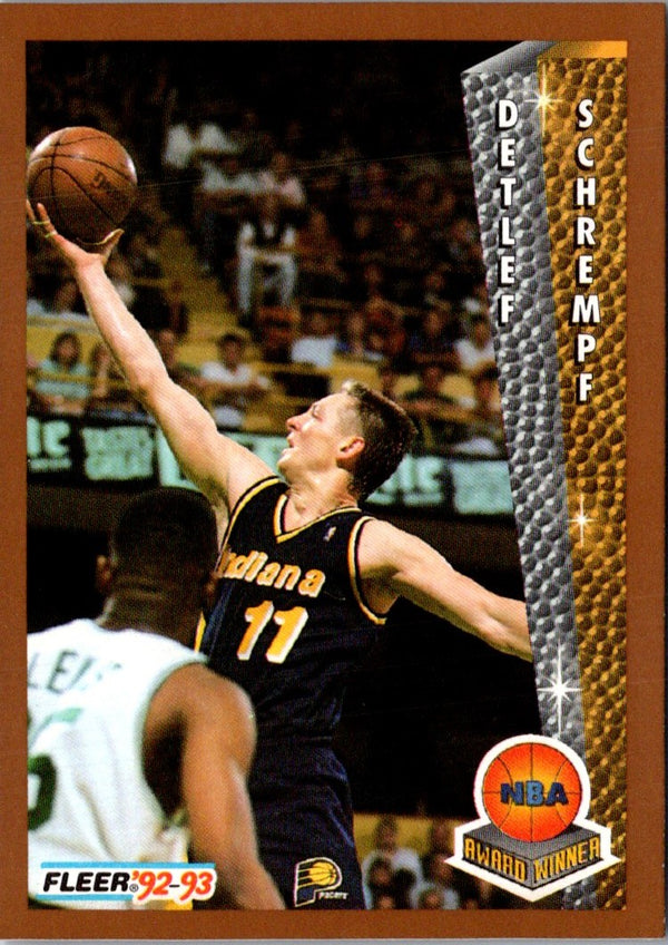 1992 Fleer Detlef Schrempf #249